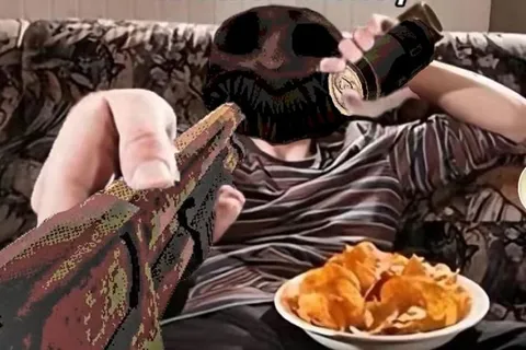 Отдых с оружием и чипсами