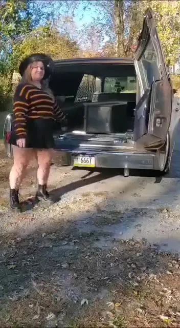 A Hearse With Hidden Features