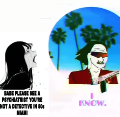 Not a Detective in 80s Miami