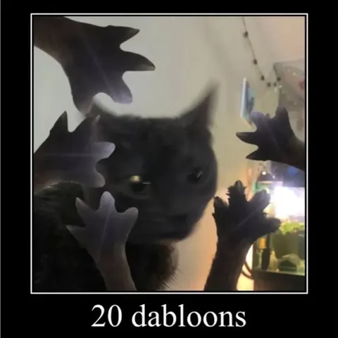 20 Dabloons Cat