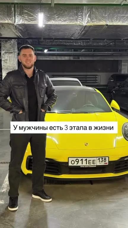 Три этапа жизни мужчины