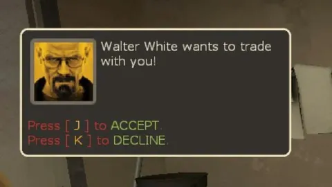 Walter White Wants to Trade