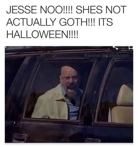 Jesse No, She’s Not Goth