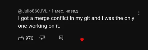Only One Working on Git Merge