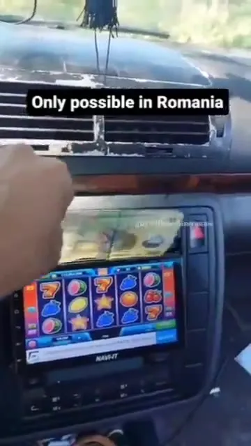 Slot Machine in the Car