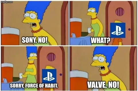 Marge Says No to Sony and Valve
