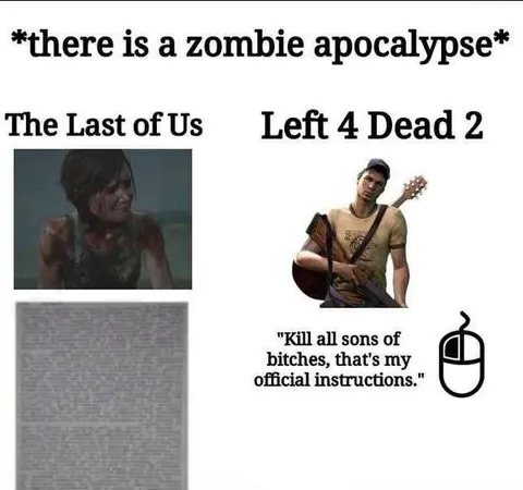 The Last of Us vs Left 4 Dead 2