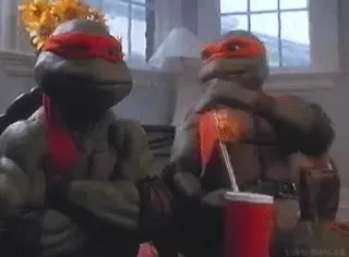 Черепашки с красными повязками