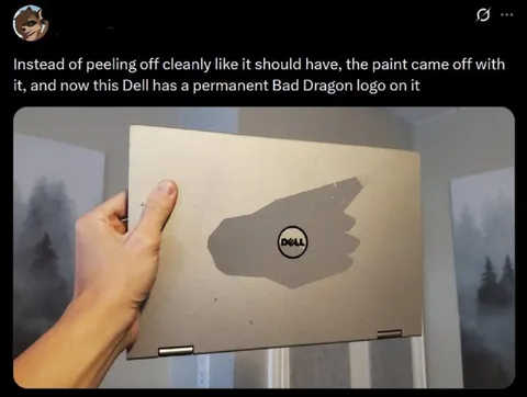 Permanent Bad Dragon Logo