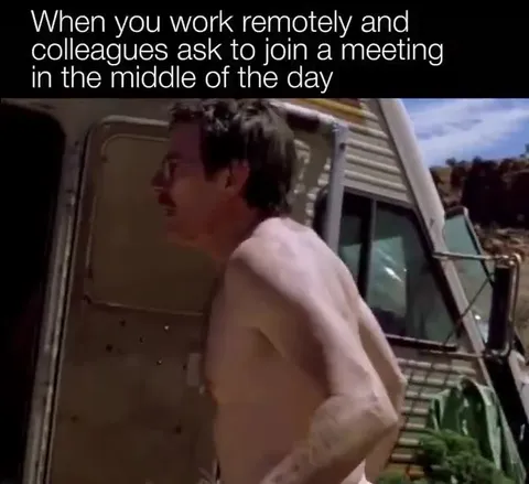 Remote Work Meeting Escape