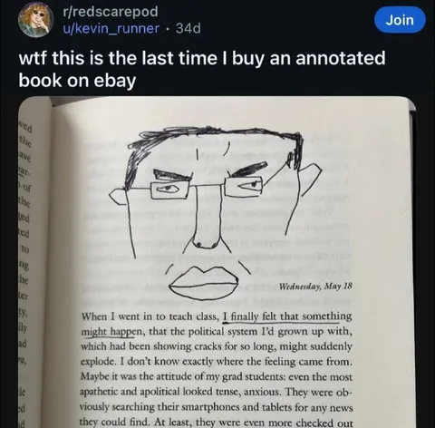 Annotated Book Goes Too Far
