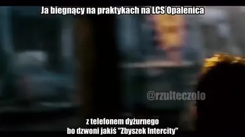 Biegnę na praktykach na LCS Opalenica