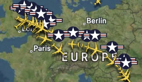 American Planes Over Europe