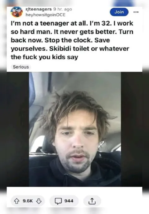 32-Year-Old Warns Teenagers