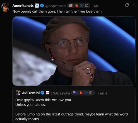 Dear Goyim, We Love You