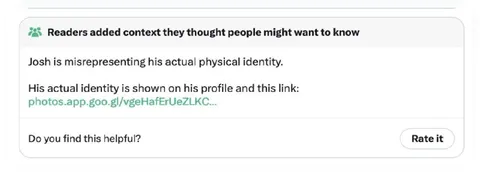 Josh Misrepresents His Identity