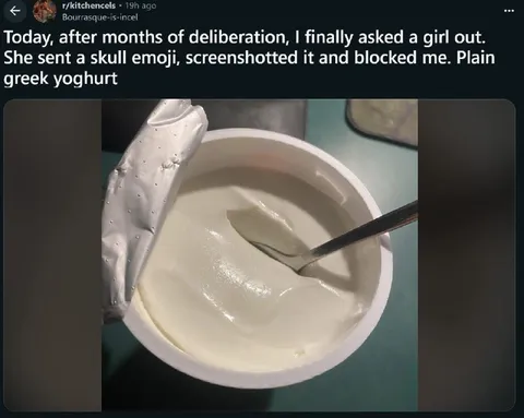 Plain Greek Yoghurt Rejection
