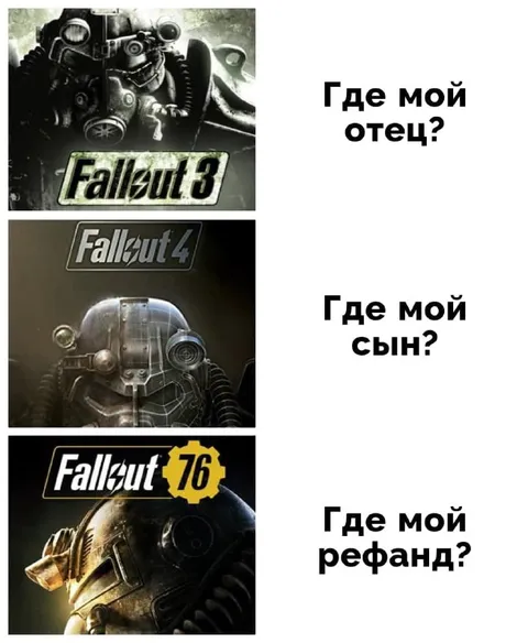 Где мой отец, сын и рефанд