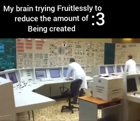 My Brain Trying to Stop Nuclear Fission