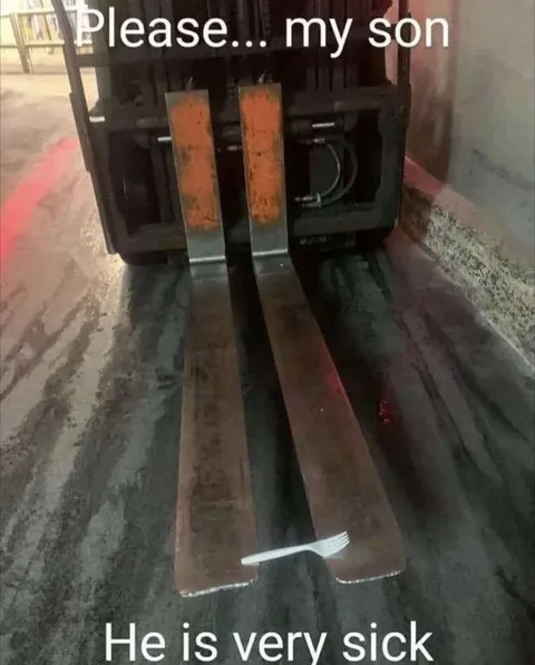Sick Forklift Son