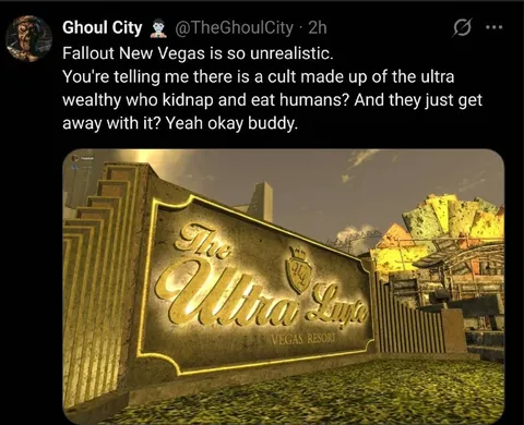 Fallout New Vegas Is Unrealistic