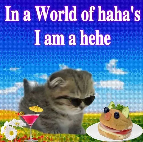 In a World of Haha's