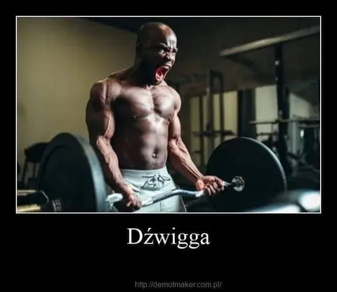 Dźwigga na siłowni
