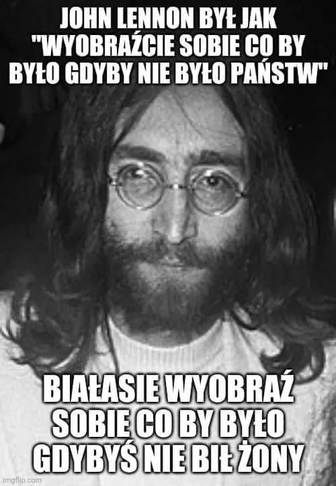 John Lennon i bicie żony
