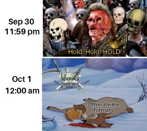 Spooky Memes Take Over October
