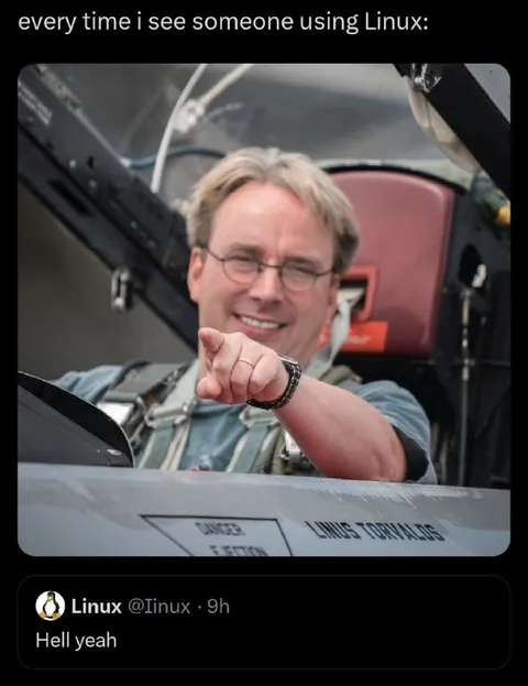 Every Time I See Linux