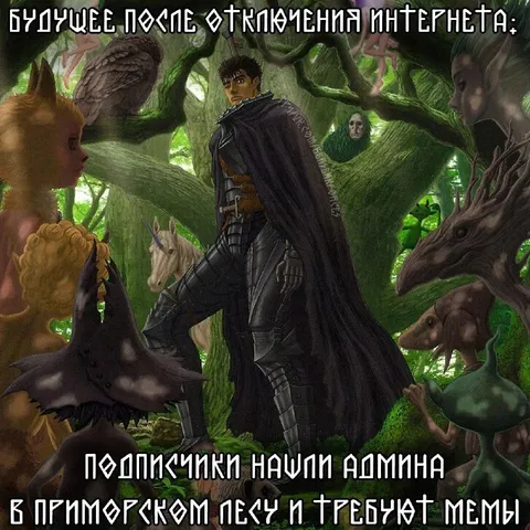 Подписчики нашли админа в лесу