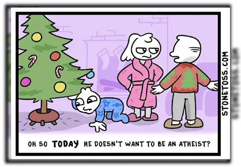 Today He Doesn't Want to Be an Atheist