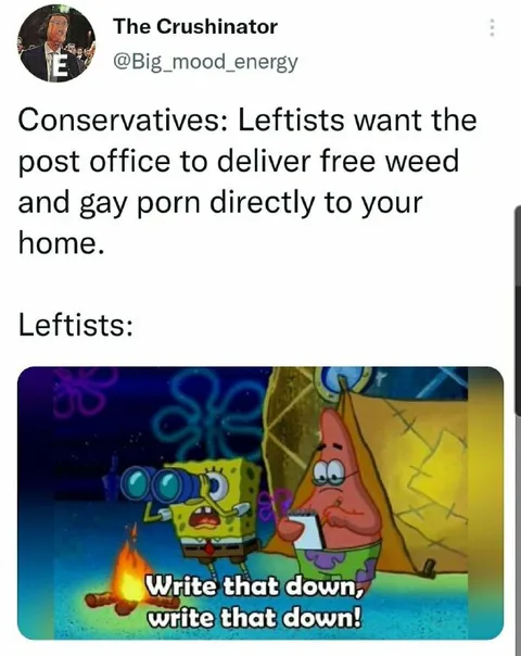 Leftists Write That Down