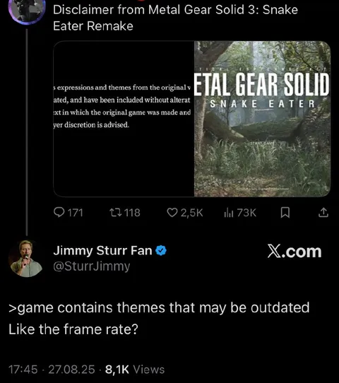 Outdated Themes, Outdated Frame Rate