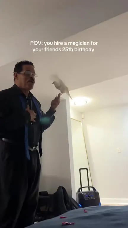 Magician Ruins the Birthday Surprise