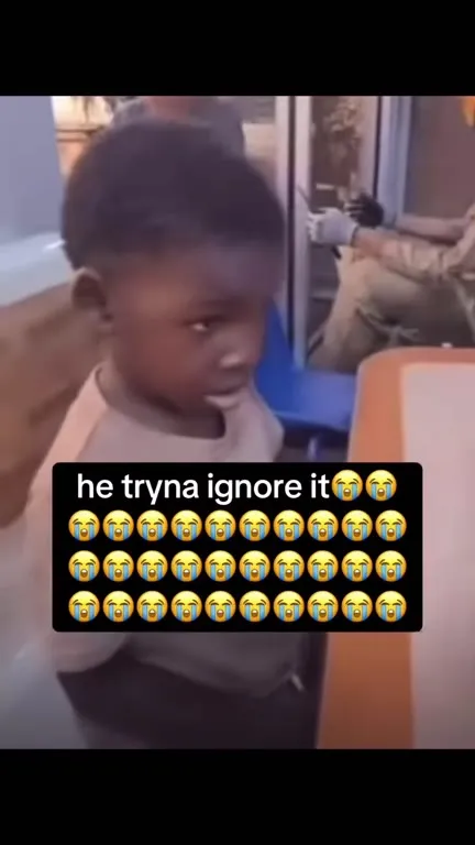He tryna ignore it