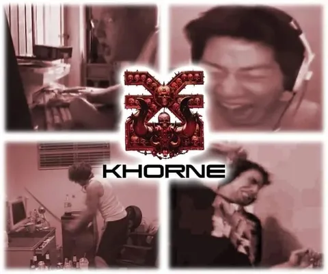 Khorne reaction collage