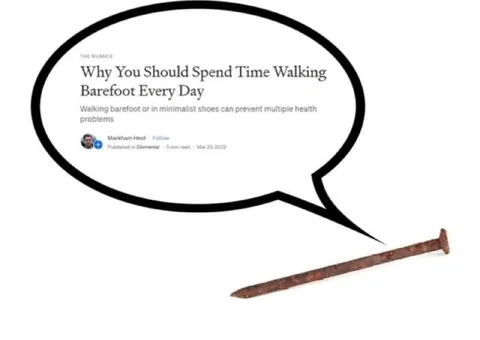 Walking Barefoot Health Advice