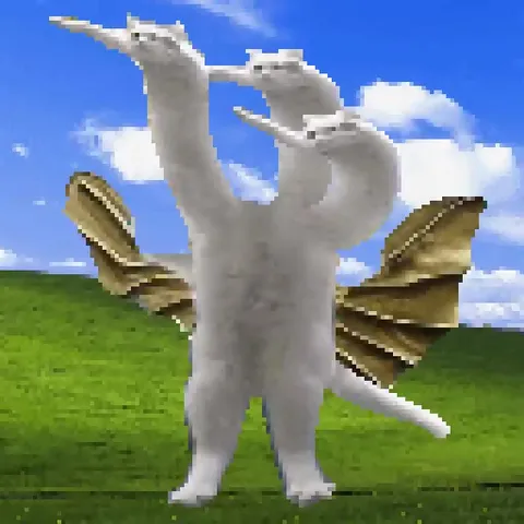 Трёхголовый кот летит