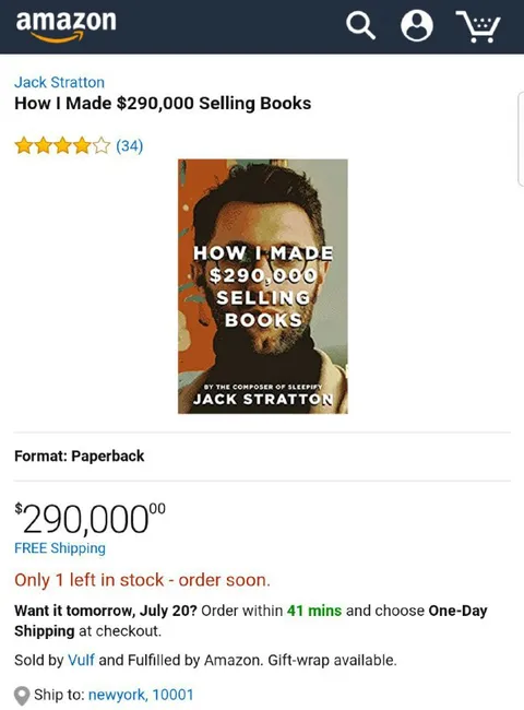 How I Made $290,000 Selling Books