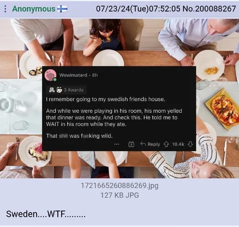 Swedish Dinner Waiting Meme