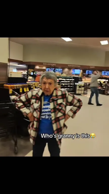 Who’s granny is this surreal montage