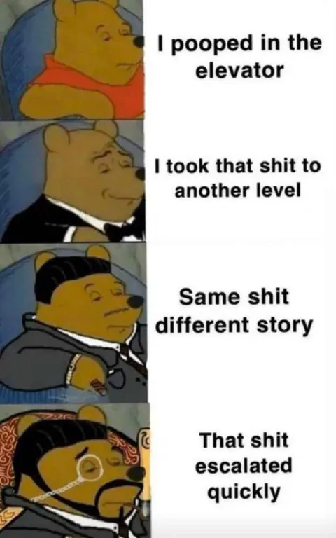 Pooh Escalates the Situation