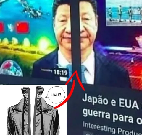 Xi Jinping dividido pela guerra