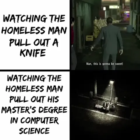 Homeless Man Has a Master's Degree