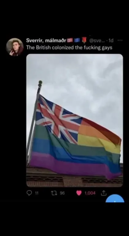 The British Colonized the Gays
