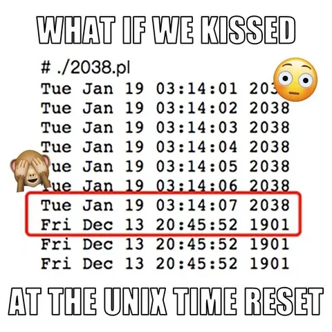 What If We Kissed at Unix Time Reset