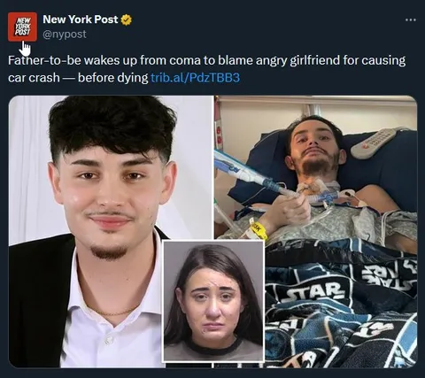 Father Blames Girlfriend After Coma