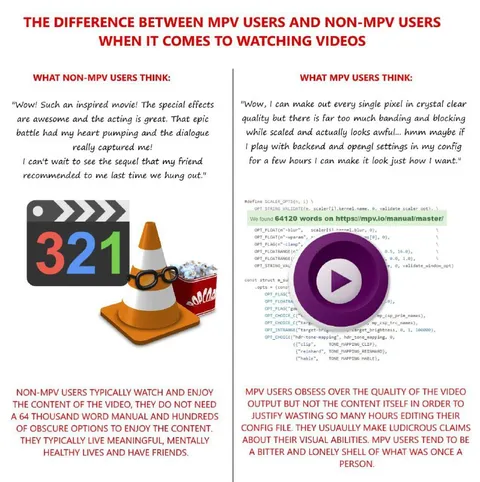 MPV Users Obsess Over Video Quality
