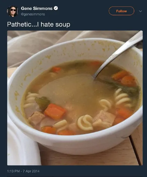 Pathetic I Hate Soup